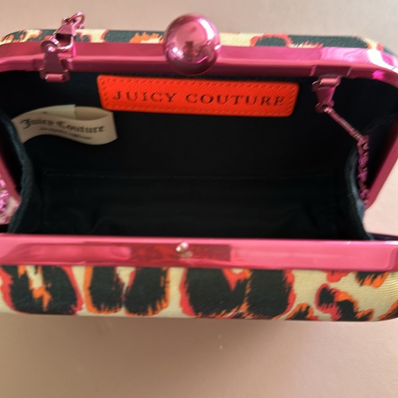 Juicy Couture leopard vintage bag with mettalic pink details - Picture 6 of 9